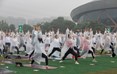 20日，记者在四川省社会体育指导中心和重庆市社会体育指导中心联合发起并主办的“2020·佳贝艾特·中国成渝双城万人瑜伽大会创大世界基尼斯纪录活动”成都会场现场了解到