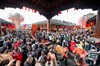 四川阆中古城：春节假期迎来游客高峰
